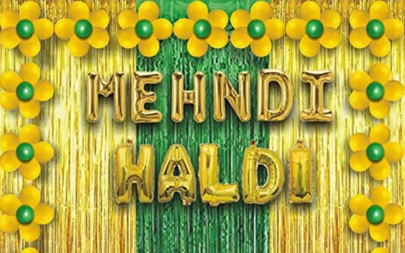 Haldi  Mehndi Decoration