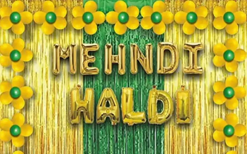 Haldi Mehndi Decoration