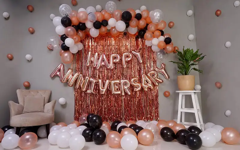 Wedding Anniversary Decoration